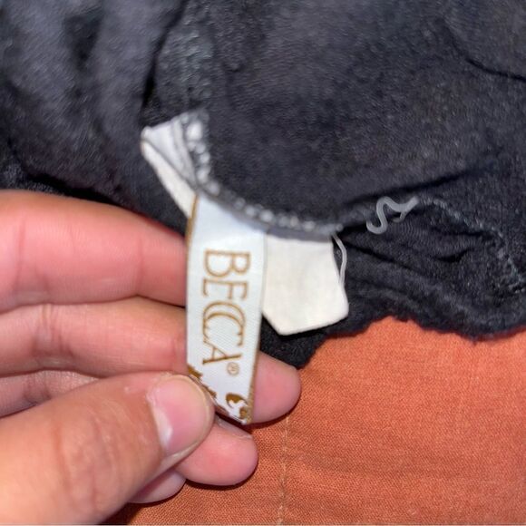 BECCA Beach Cover-up Dresses in black size large - Picture 6 of 9